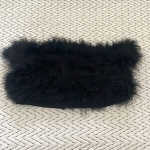 Feathered tube top boutique